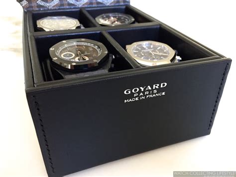 goyard watch case price|goyard watch box.